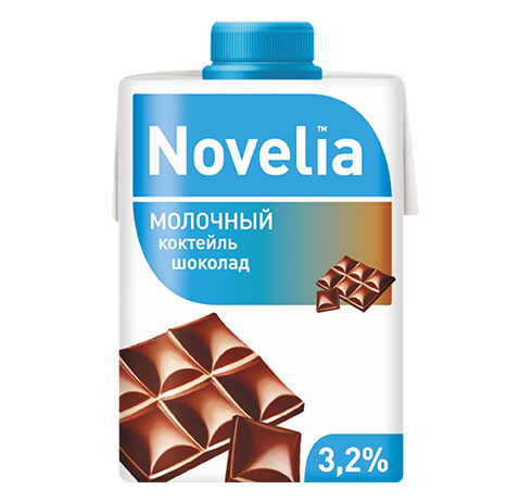 Молочный коктейль "Novelia" Шоколад