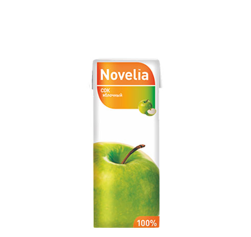 Сок "Novelia" Яблочный 100% 