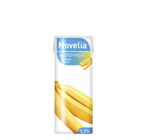 Молочный коктейль "Novelia" Банан 